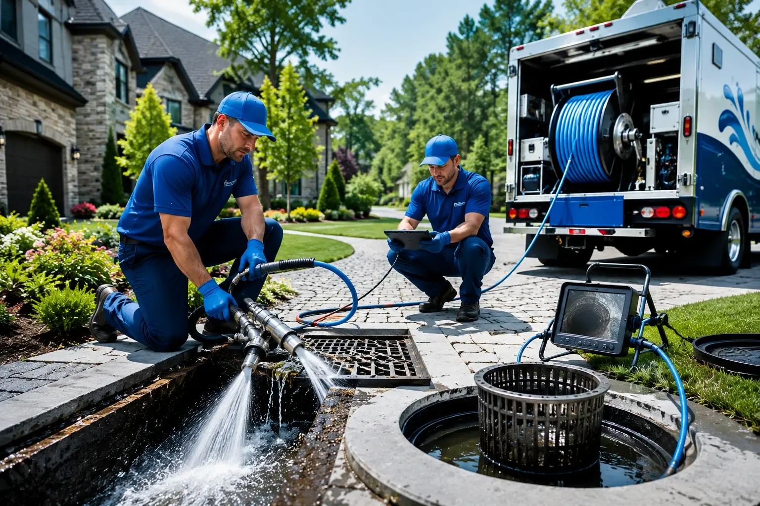 Local outdoor drain cleaning professionals in Navarre, OH